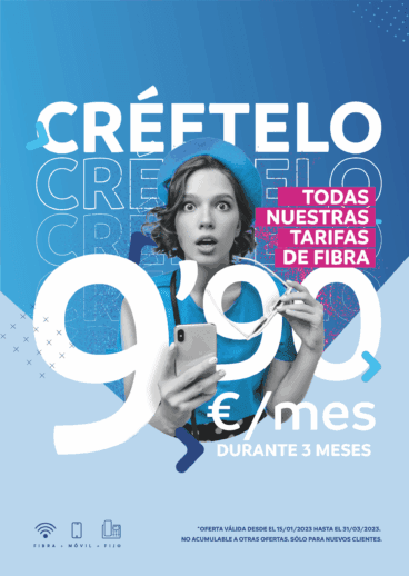 Tarifas de fibra de Excom