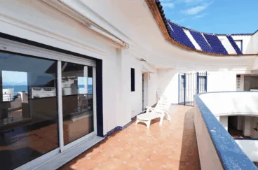 Terrazas orientadas al este y al oeste