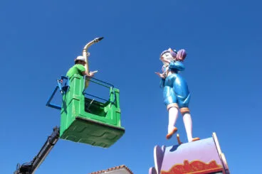 Trabajos finales en Les Roques