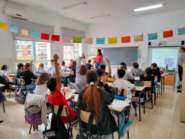 uno de los talleres de habilidades sociales de denia