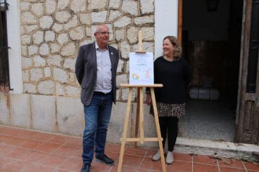 Vicent Grimalt y Maite Pérez Conejero en la presentación del Centre Interpretatiu Nova Faroleta