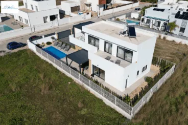 Vista aérea de Villa Tortuga