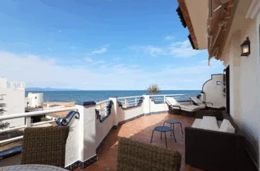 Vistas increíbles desde la terraza del ático