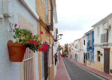 calle sant francesc de denia en la actualidad