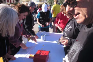 Caminata solidaria de Amunt contra el càncer 01