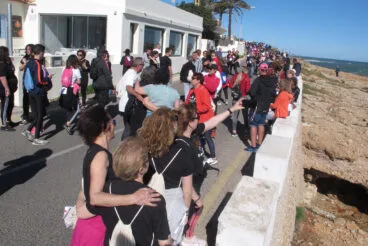 Caminata solidaria de Amunt contra el càncer