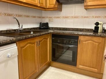 Cocina independiente del ático