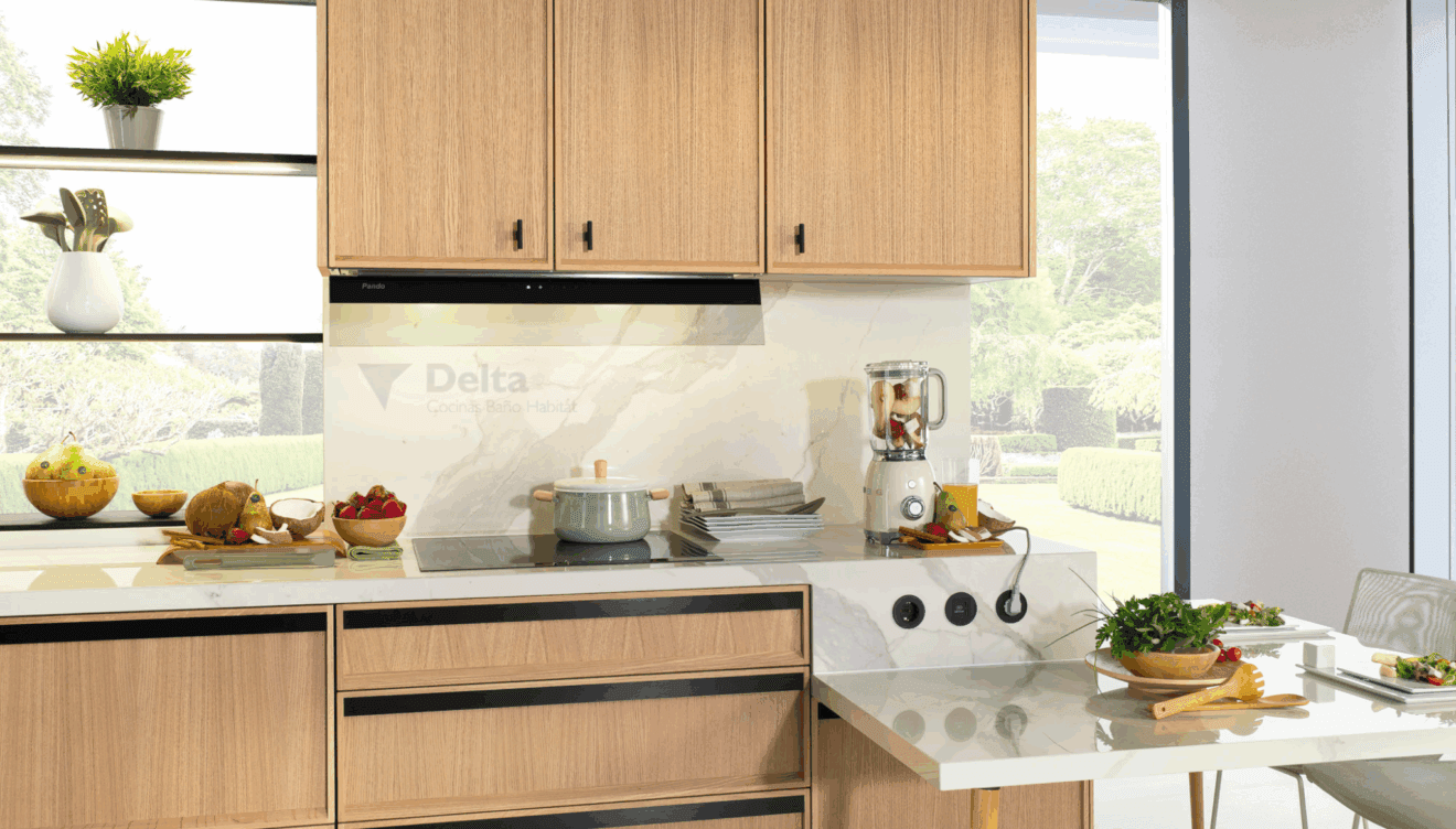 Cocinas de madera: calidez y belleza natural