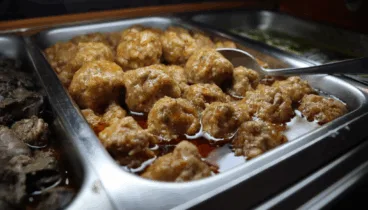 Deliciosas albóndigas en Olimpo