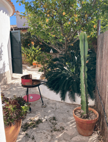 Espacio al aire libre para barbacoas