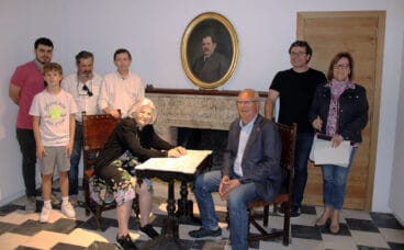 firma del acuerdo de cesion del retrato