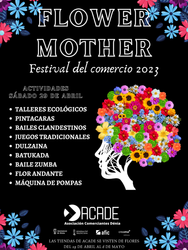 Imagen: Flower Mother Festival del comercio 2023