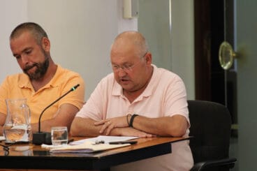 Mario Vidal (GdD) en un pleno del estado de Dénia