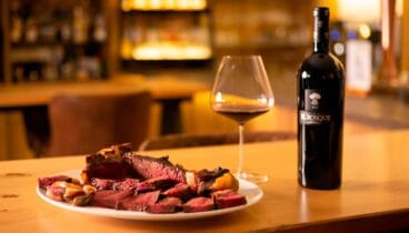 Plato de carne en El Racó de la Xara