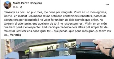 publicacion de la concejala de denia maite perez conejero
