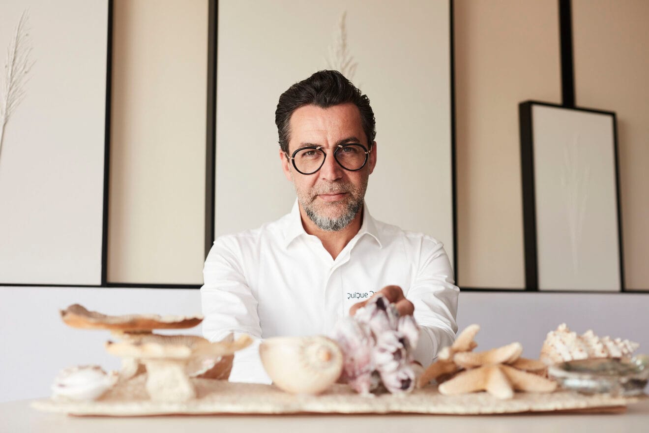 Quique Dacosta, en el restaurante de Dénia