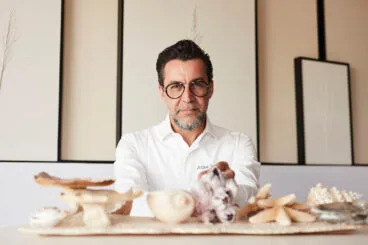 Quique Dacosta, en el restaurante de Dénia