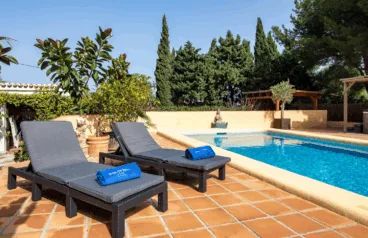 Terraza amplia para disfrutar del sol
