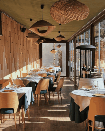 Terraza cubierta en Beniasia