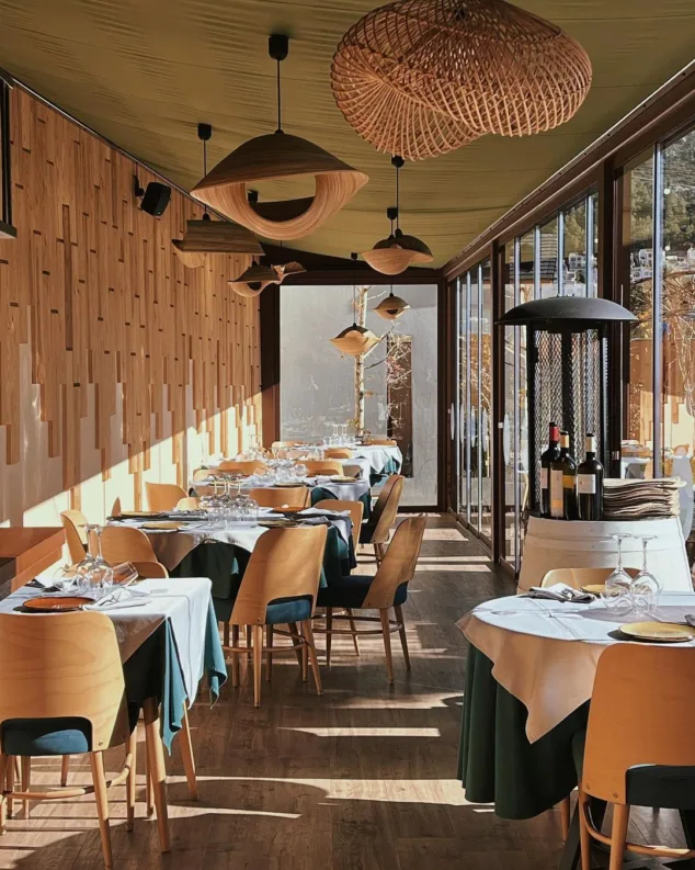 Imagen: Terraza cubierta en Beniasia