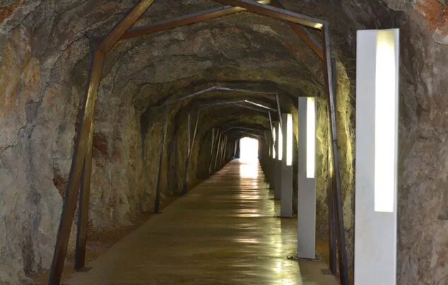 Imagen: Túnel del Castillo de Dénia