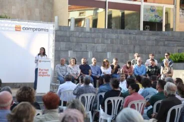 Acto central de campaña de Compromís en Dénia 06