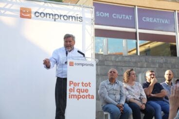 Acto central de campaña de Compromís en Dénia 09