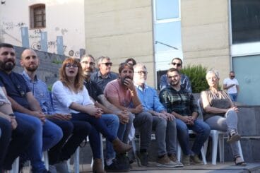 Acto central de campaña de Compromís en Dénia 13