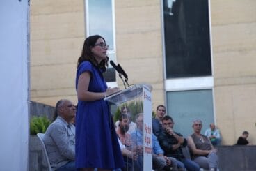 Acto central de campaña de Compromís en Dénia 17