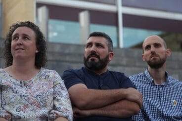 Acto central de campaña de Compromís en Dénia 35