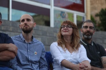 Acto central de campaña de Compromís en Dénia 36