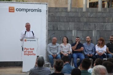 Acto central de campaña de Compromís en Dénia 40