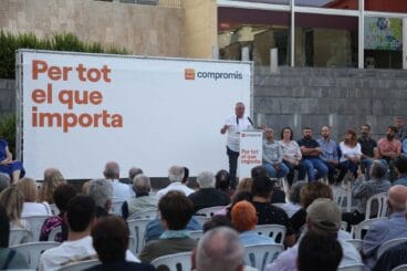 Acto central de campaña de Compromís en Dénia 41