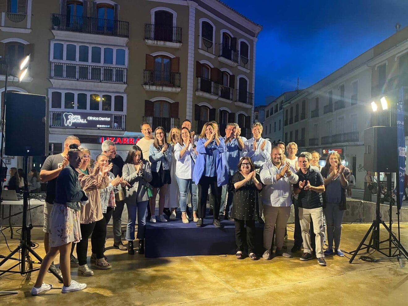 Acto de cierre de campaña del Partido Popular en Dénia