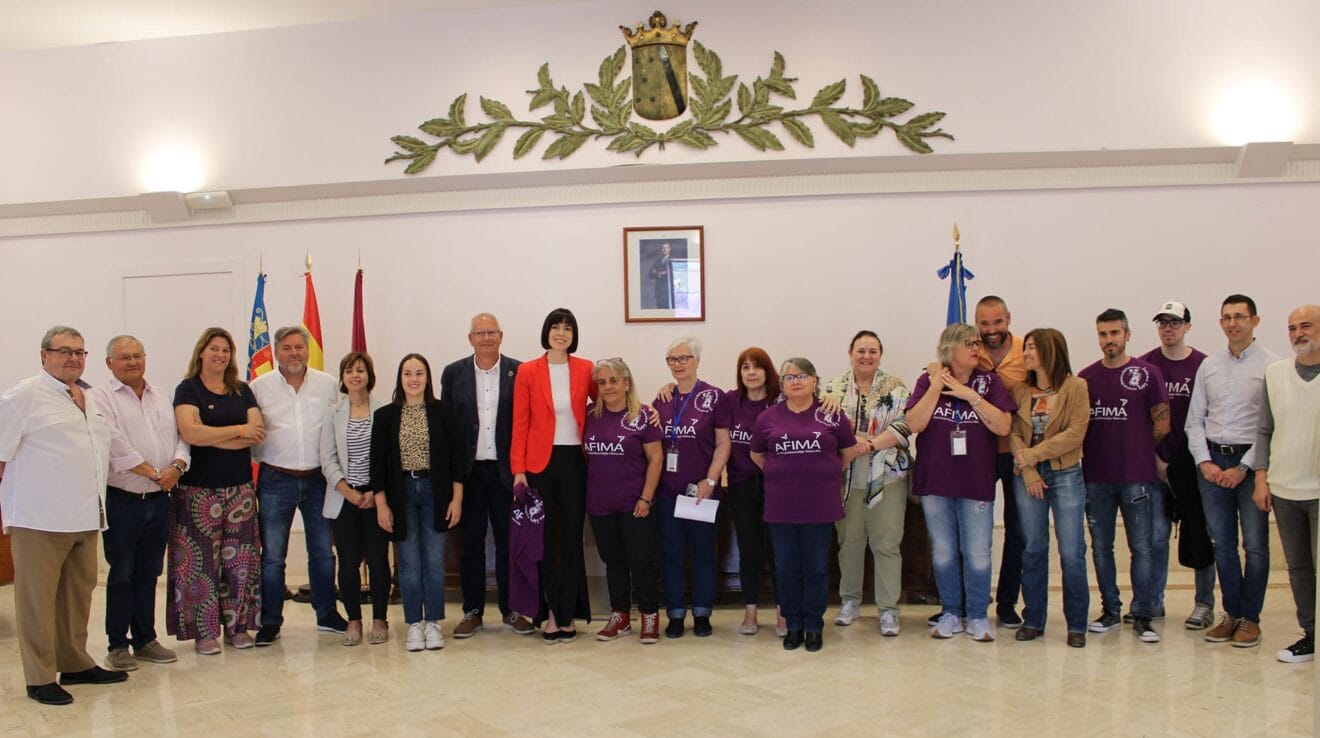 Acto en Dénia por el Día Internacional de la Fibromialgia y el Síndrome de la Fatiga Crónica