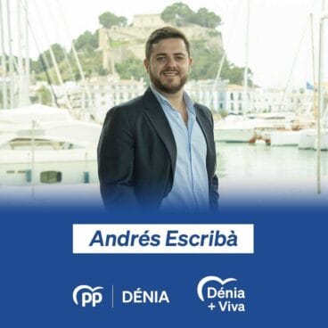 Andrés Escribà, número 17 del PP Dénia