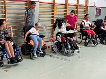campeonato deportivo adaptado de la escuela municipal de deporte adaptado de denia
