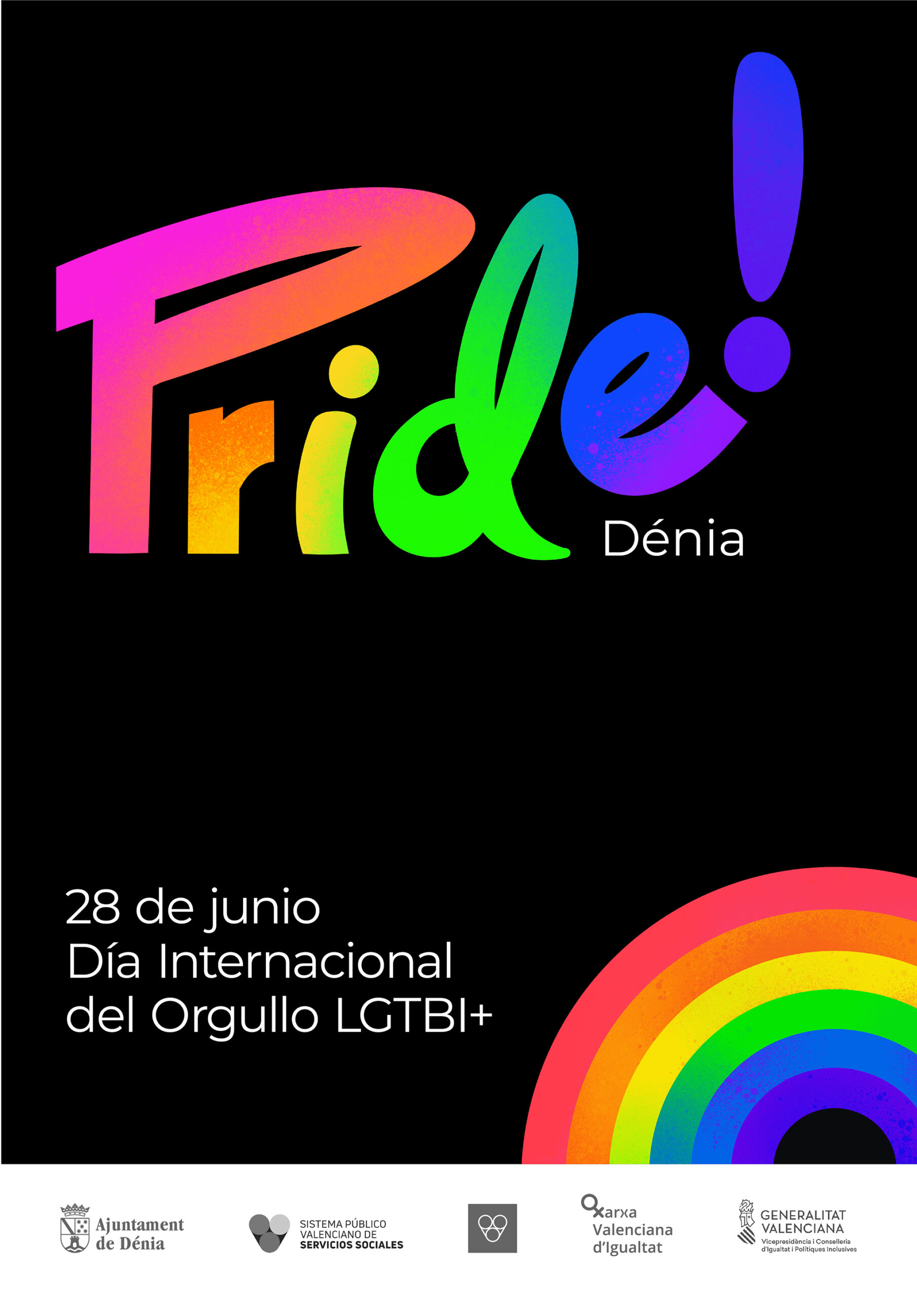 Cartel del Orgullo LGTBI de Dénia de 2023