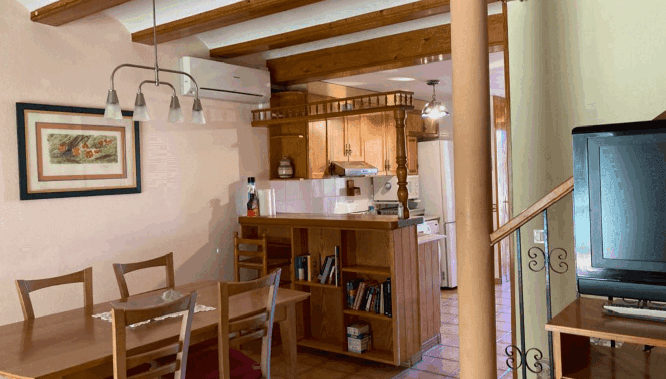 Cocina americana perfecta para llevar invitados