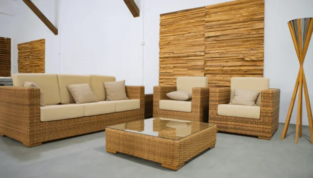 Imagen: Conjuntos completos de exterior en mimbre con Muebles Martínez