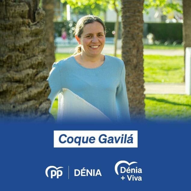 Así es el equipo con el que el PP busca recuperar el Ayuntamiento de Dénia 48 Imagen: Coque Gavilà, segunda suplente del PP Dénia