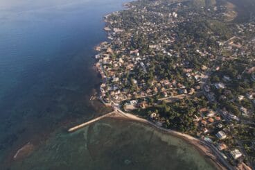 costa de les rotes en denia desde arrriba