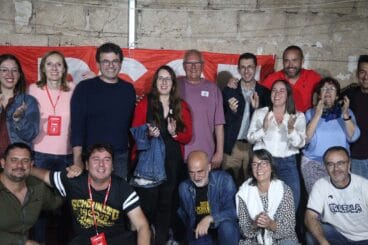 El PSPV celebra el resultado en Dénia