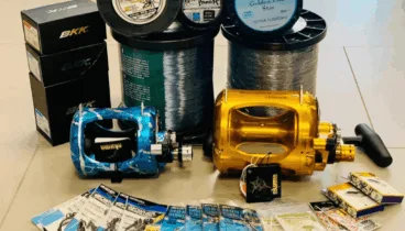 equipo para la temporada del atun