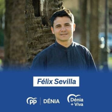 Félix Sevilla, primer suplente del PP Dénia