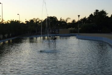 fuente en el parque les bassetes de denia