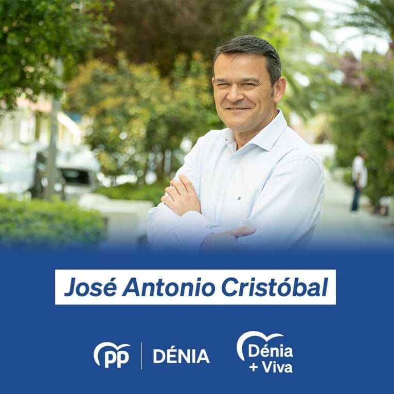 José Antonio Cristobal, número 2 del PP Dénia