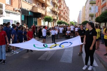 Llegada de la antorcha de los Mini Jocs a Dénia 14