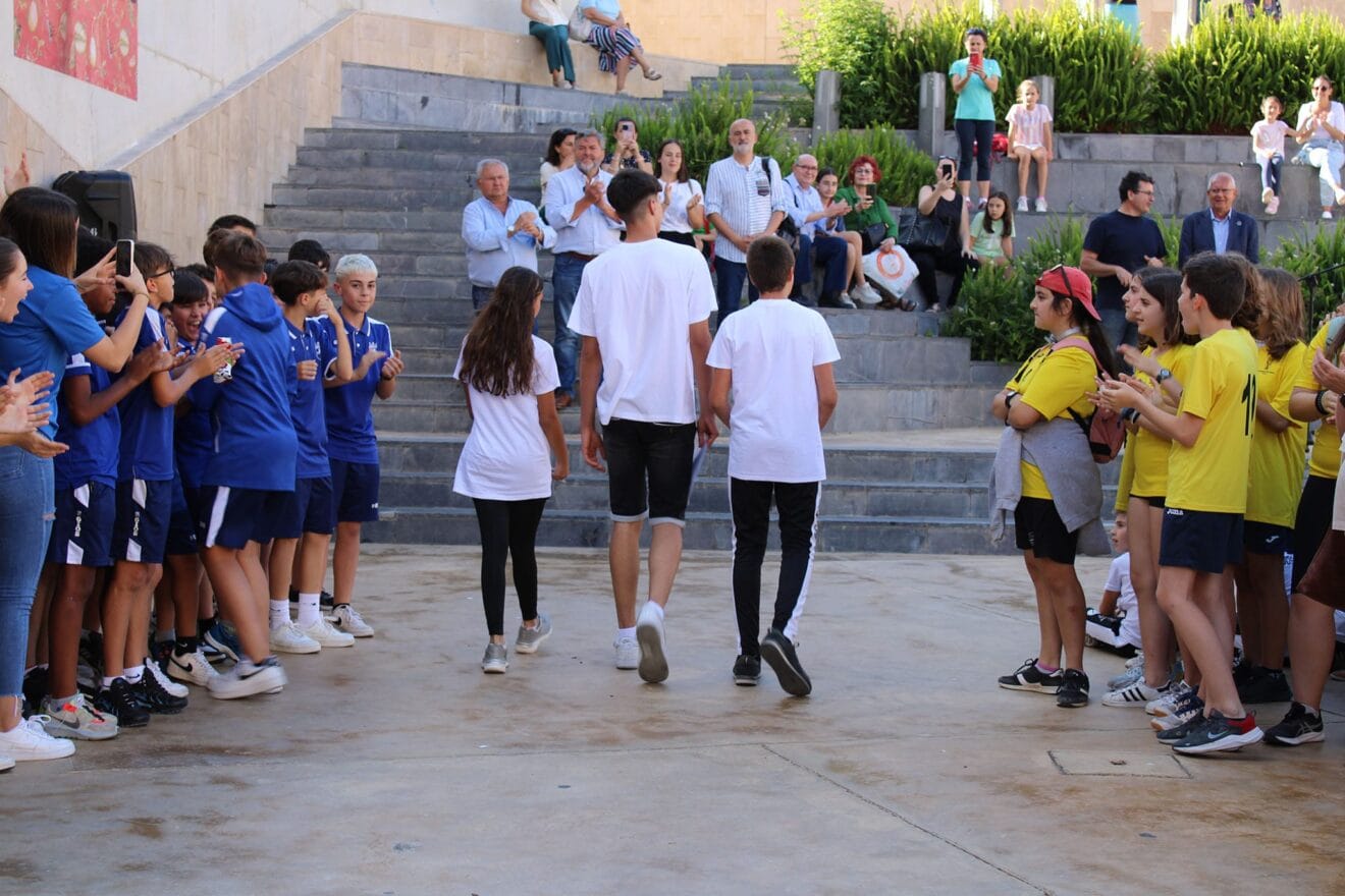 Llegada de la antorcha de los Mini Jocs a Dénia 16