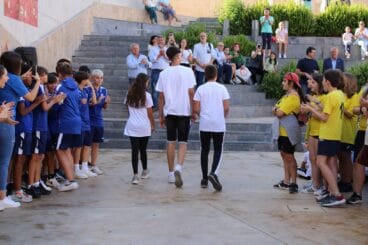Llegada de la antorcha de los Mini Jocs a Dénia 16